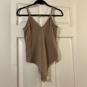 Tan bodysuit